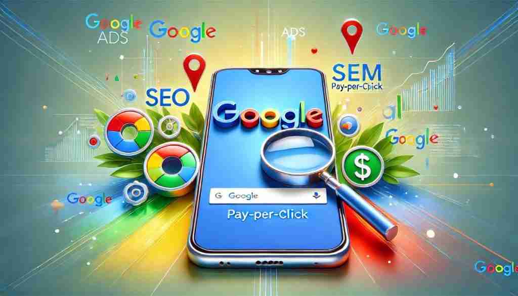 Google SEM Y SEO en web seo
