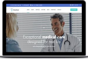 Web para profesional adaptada a celular con formulario de turnos