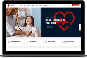 Página web para profesionales de la salud y el derecho en Argentina